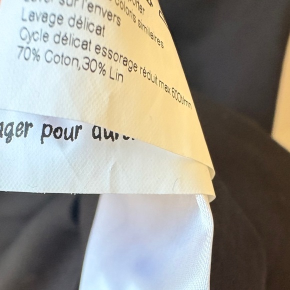 Cotton/Linen Blend Sleeveless V-Neck Maxi Dress - Picture 7 of 10